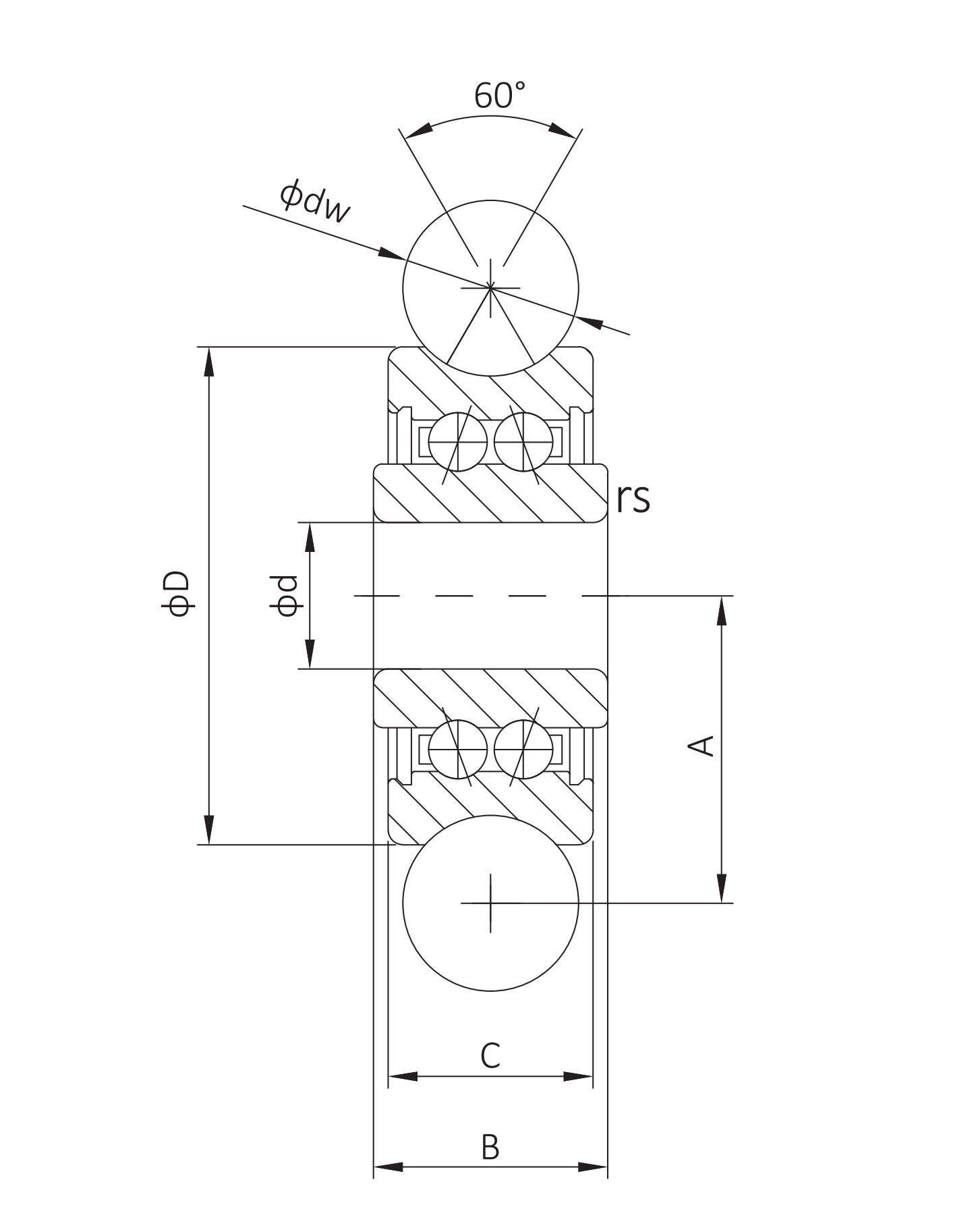 LFR Series Track Roller Bearing NLHB